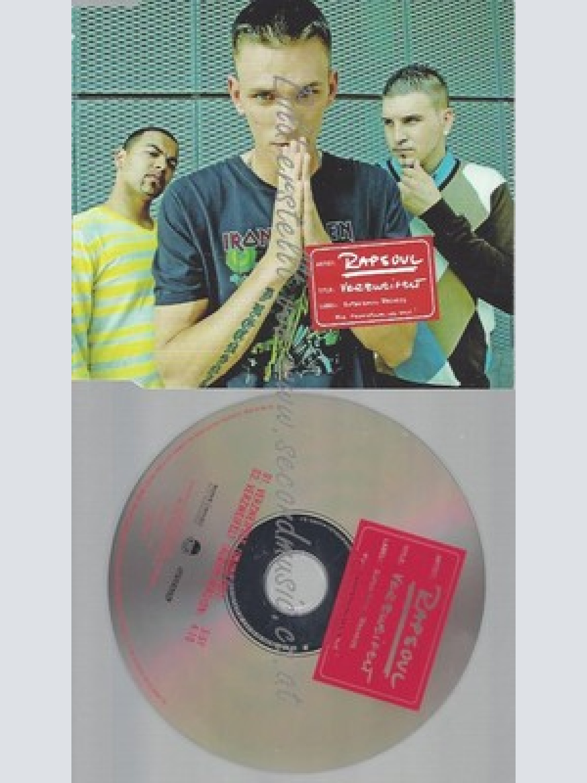 PROMO CD--RAPSOUL--VERZWEIFELT--2 TR