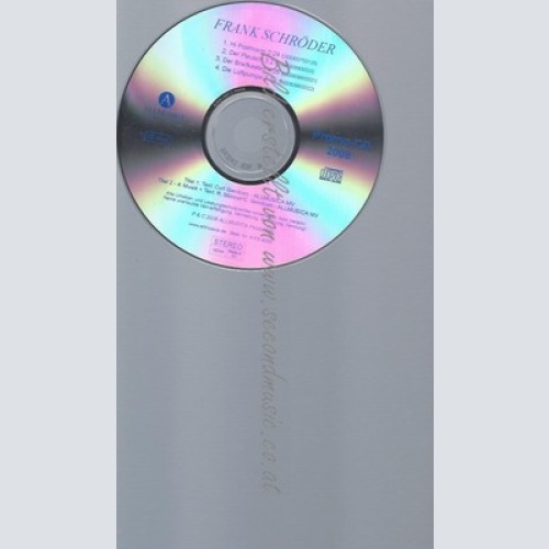 PROMO CD--FRANK SCHRÖDER --HI POSTMANN--4TR