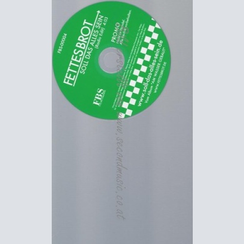 PROMO CD--FETTES BROT--SOLL DAS ALLES SEIN