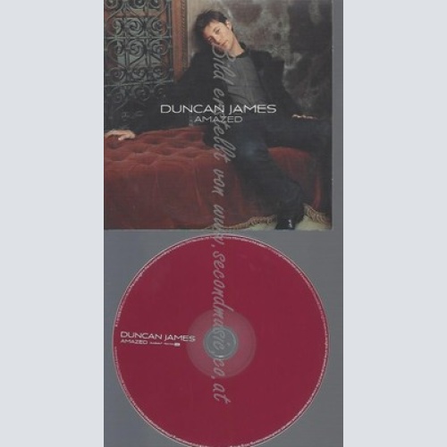 PROMO CD--DUNCAN JAMES--AMAZED--1TR