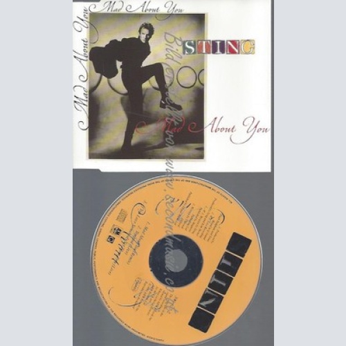 CD--STING --MAD ABOUT YOU--REMIX, 1991-