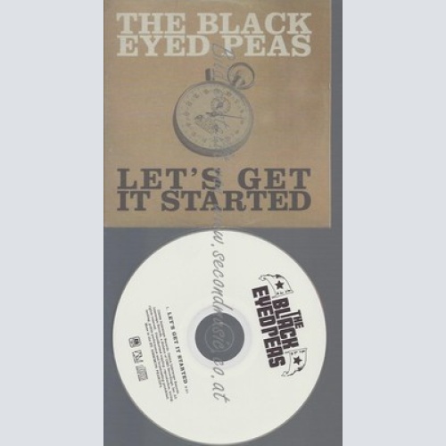 PROMO CD--THE BLACK EYED PEAS--LETS GET IT STARTED--1TR