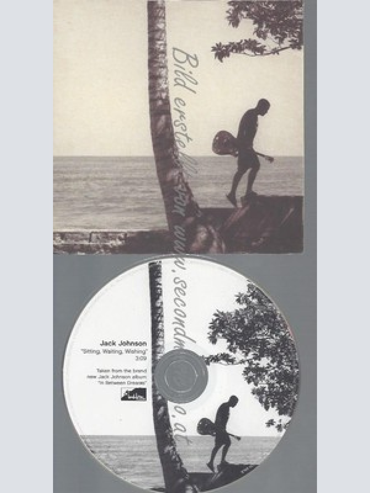 PROMO CD--JACK JOHNSON --SITTING WAITING WISHING--1TR