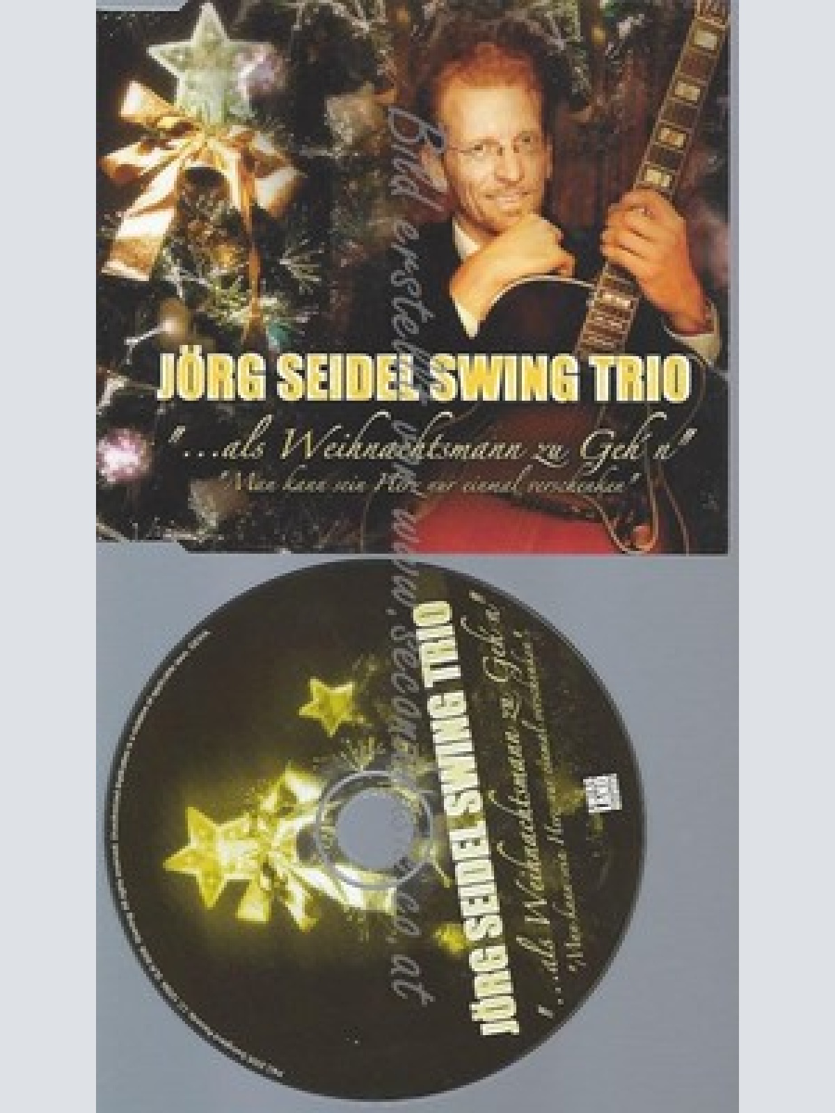 CD--JÖRG SEIDEL SWING TRIO --ALS WEIHNACHTSMANN ZU GEHEN--2TR