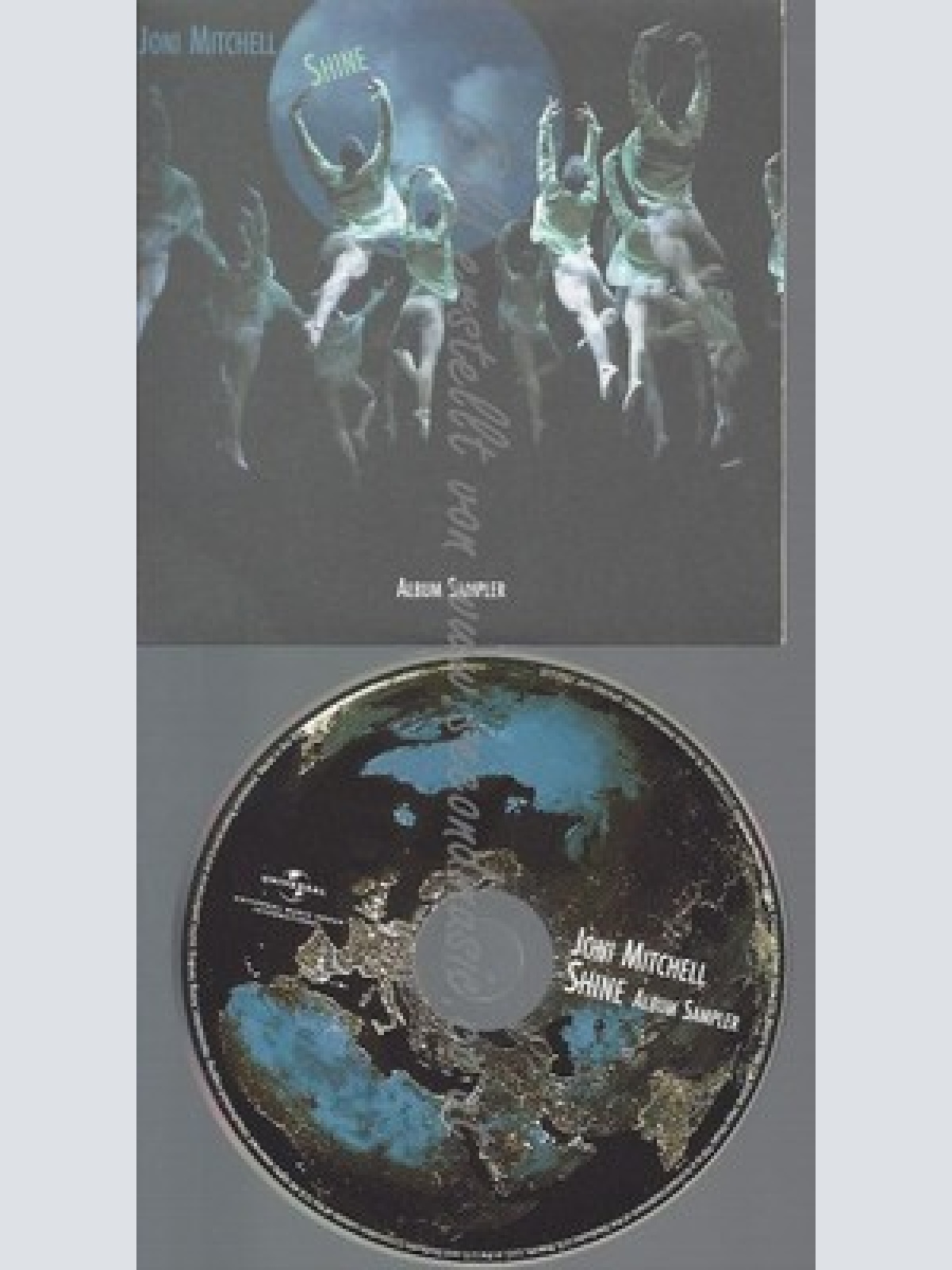 PROMO CD--JONI MITCHELL--SHINE--3TR