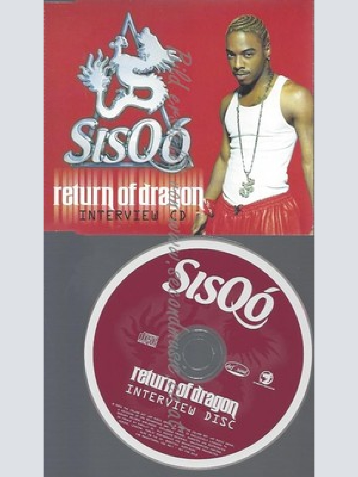 PROMO CD--SISQO --RETUTN OF DRAGON--INTERVIEW CD--