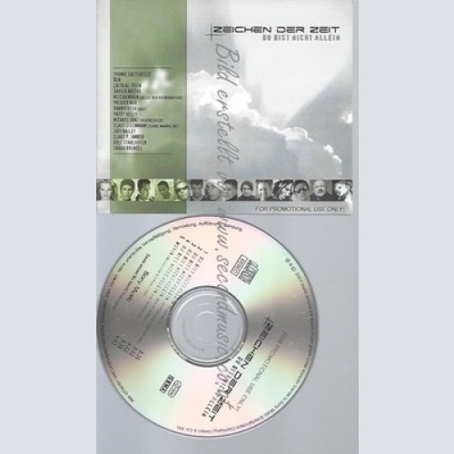PROMO CD--ZEICHEN DER ZEIT--DU BIST NICHT ALLEIN --5TR