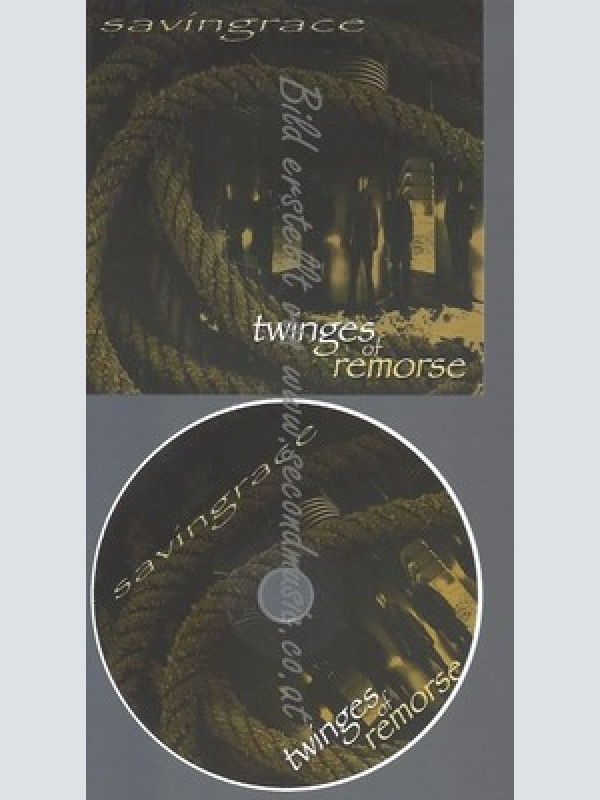 PROMO CD--SAVINGRACE--TWINGES OF REMORSE--