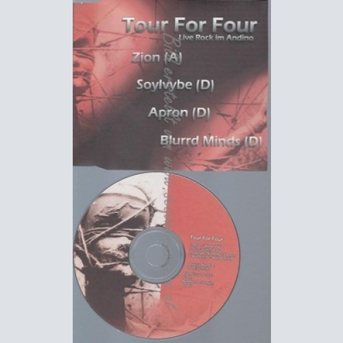 PROMO CD--TOUR FOR FOUR --APRON --ZION --SOLVYBE--BLURD MINDS-- 4TR
