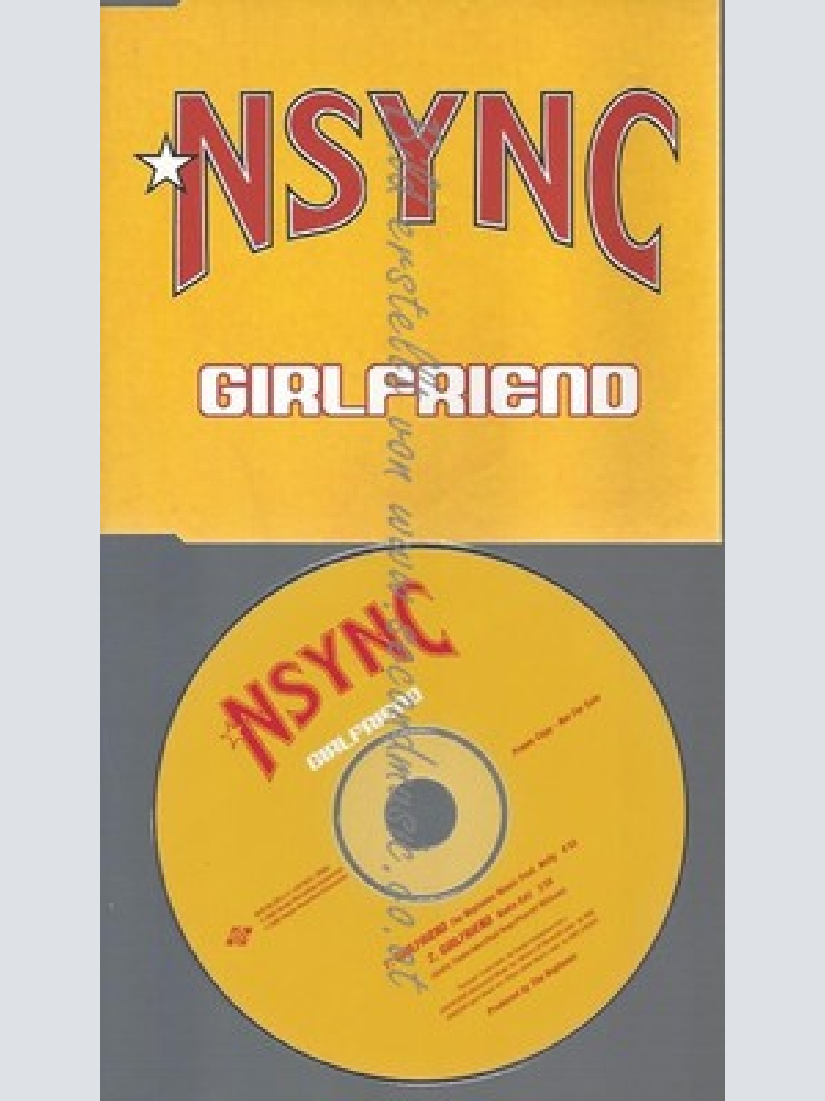 PROMO CD--NSYNC --GIRLFRIEND-- 2TR