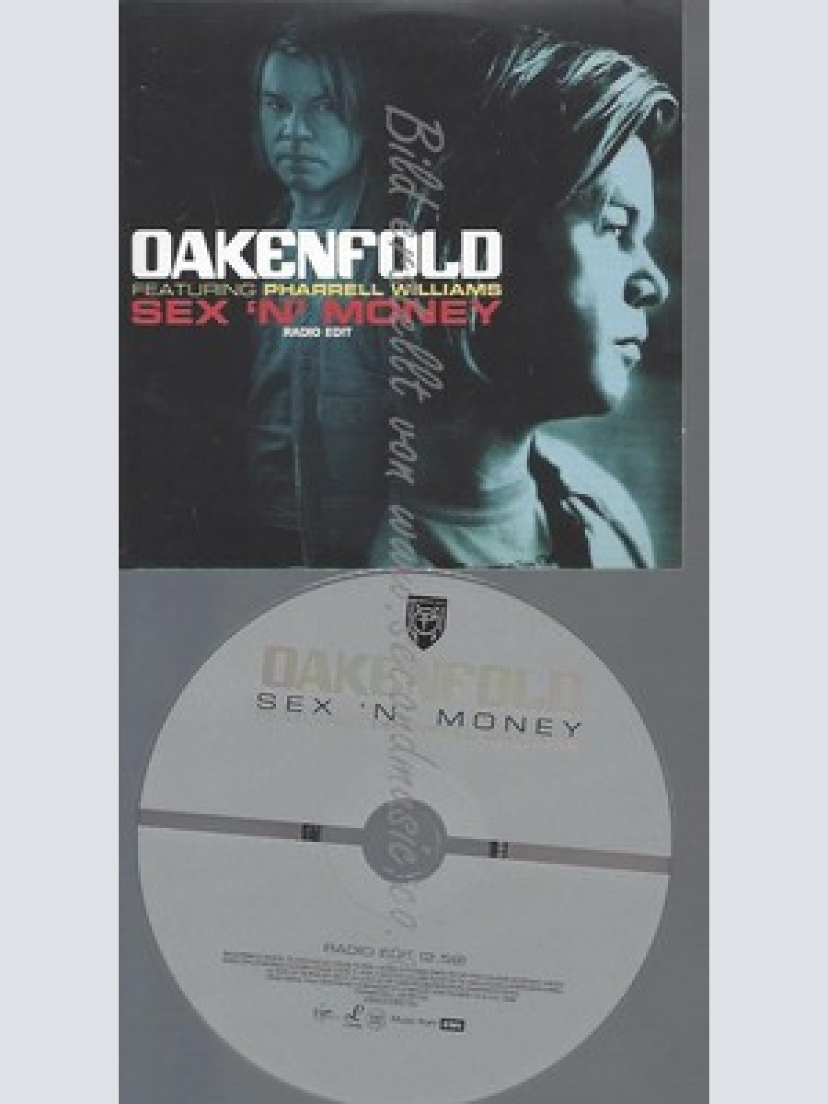 PROMO CD--OAKENFOLD--SEX N MONEY--1TR