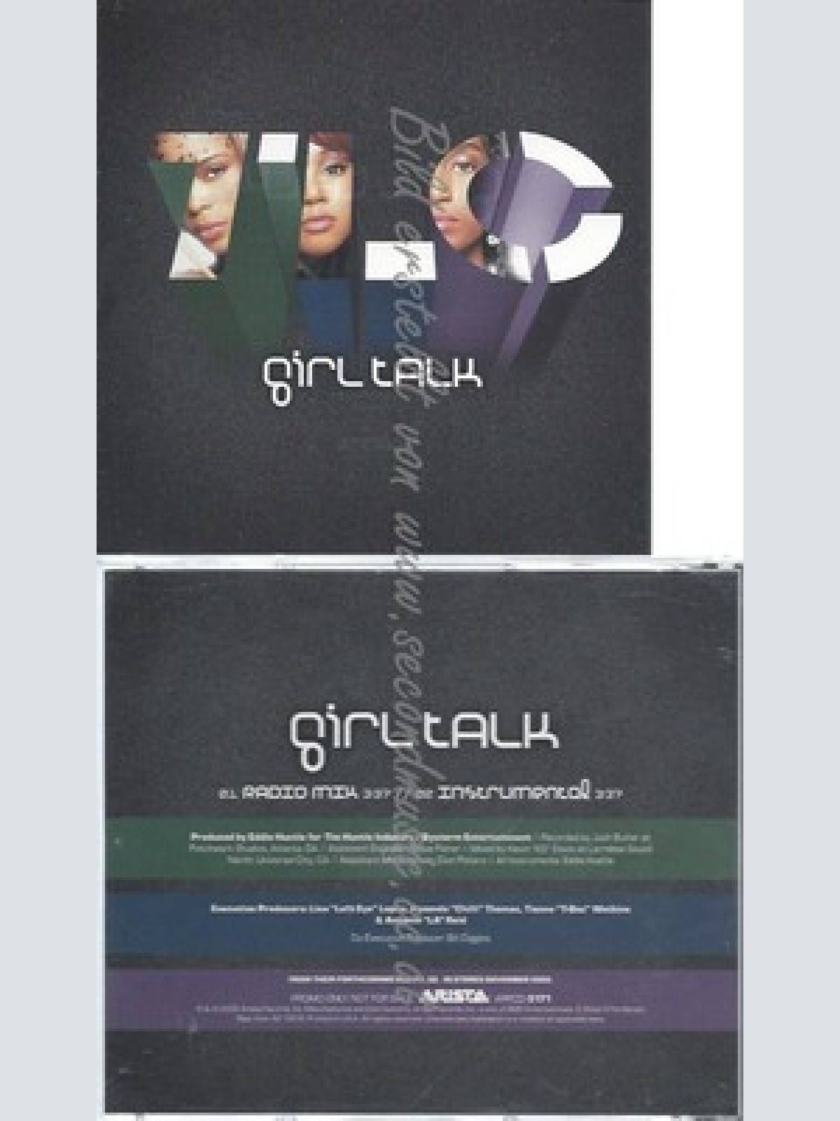 PROMO CD--TLC -- GIRL TALK -2TR