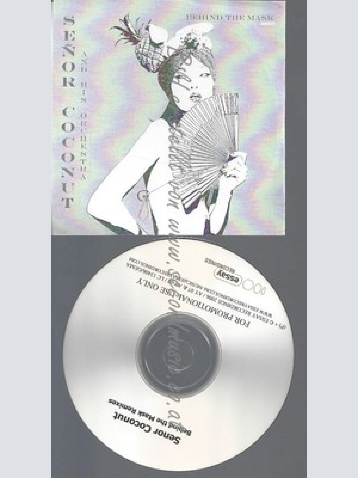 PROMO CD--SENOR COCONUT--BEHIND THE MASK REMIXES--