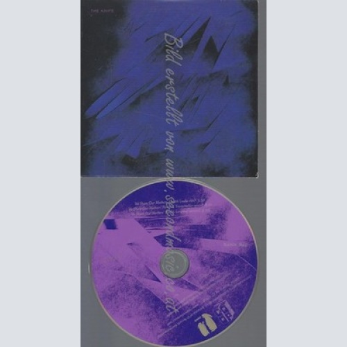 PROMO CD--THE KNIFE--WE SHARE OUR MOTHERS HEALTH--3TR