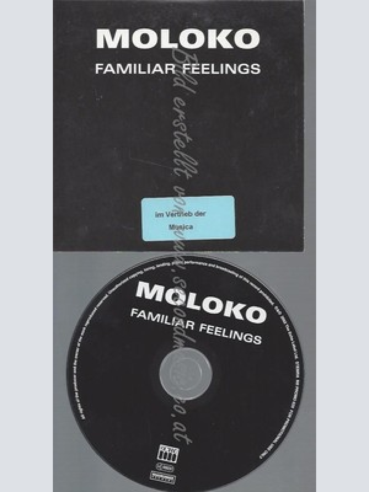 PROMO CD--MOLOKO--FAMILIAR FEELINGS--1TR