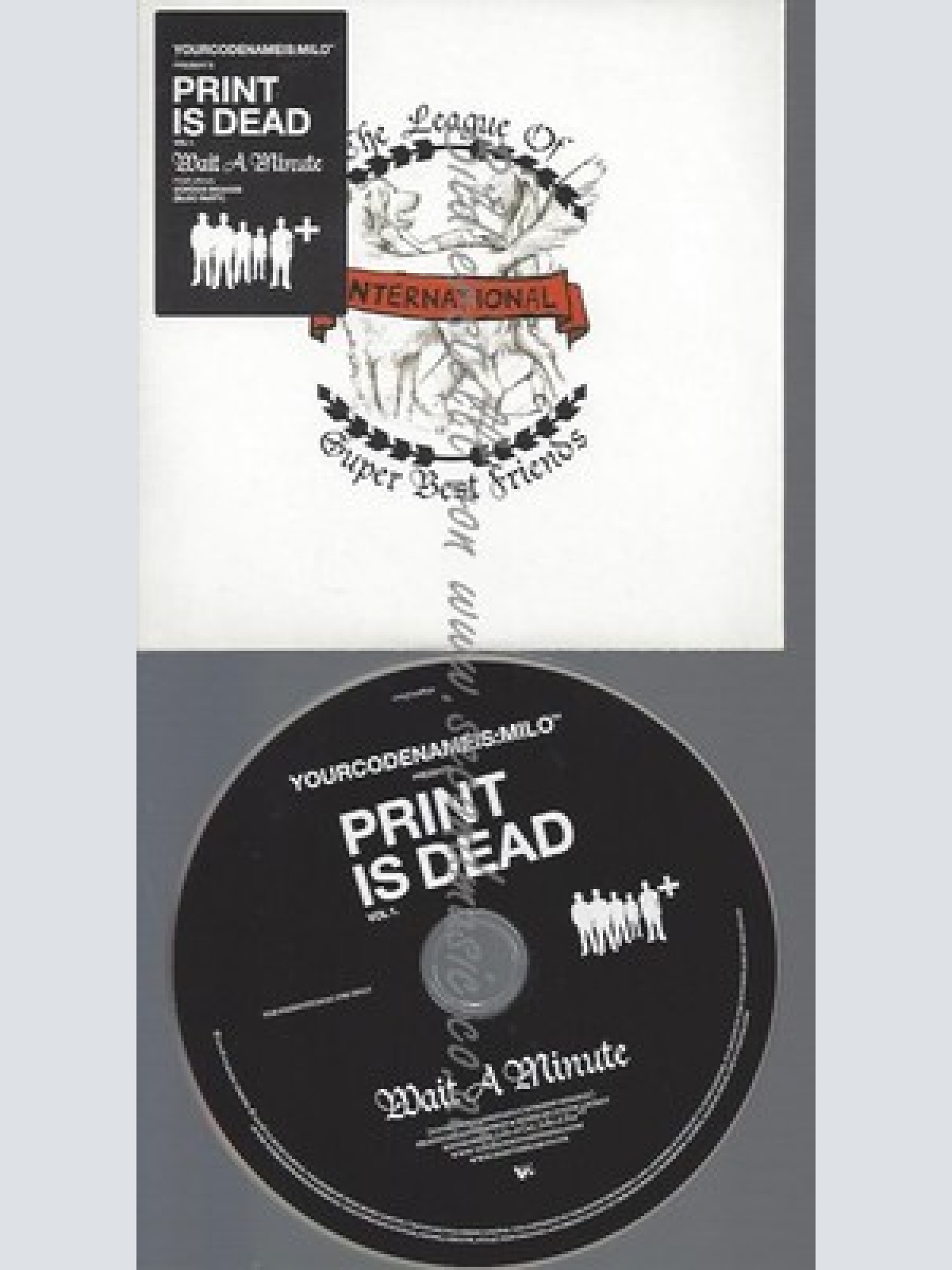 PROMO CD--PRINT IS DEAD--WAIT A MINUTE--1TR