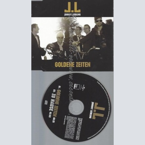 PROMO CD--JOHNNY LIEBLING--GOLDENE ZEITEN--2 TR--JL
