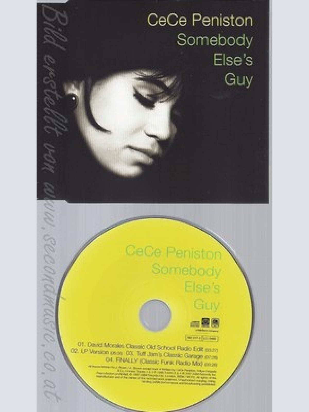 MAXI CD--CECE PENISTON -- - SINGLE -- SOMEBODY ELSE'S GUY