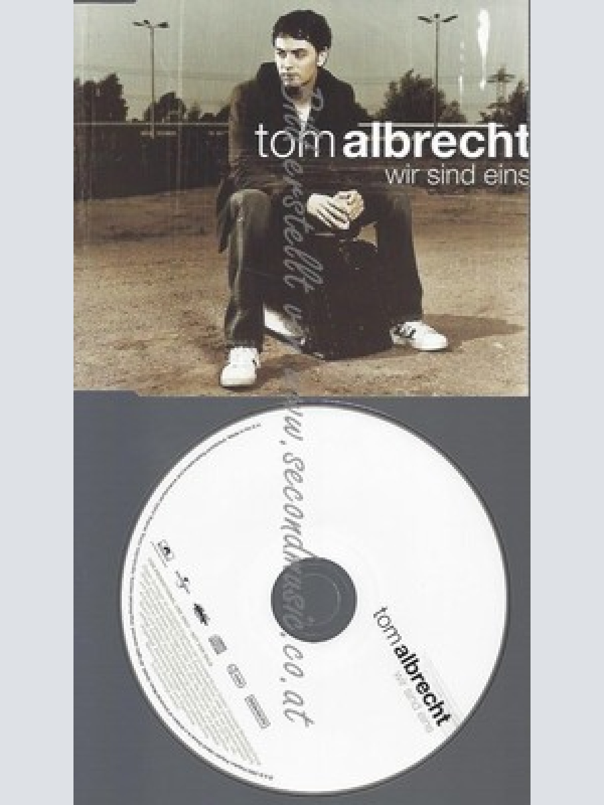 PROMO CD--TOM ALBRECHT --WIR SIND EINS --1TR