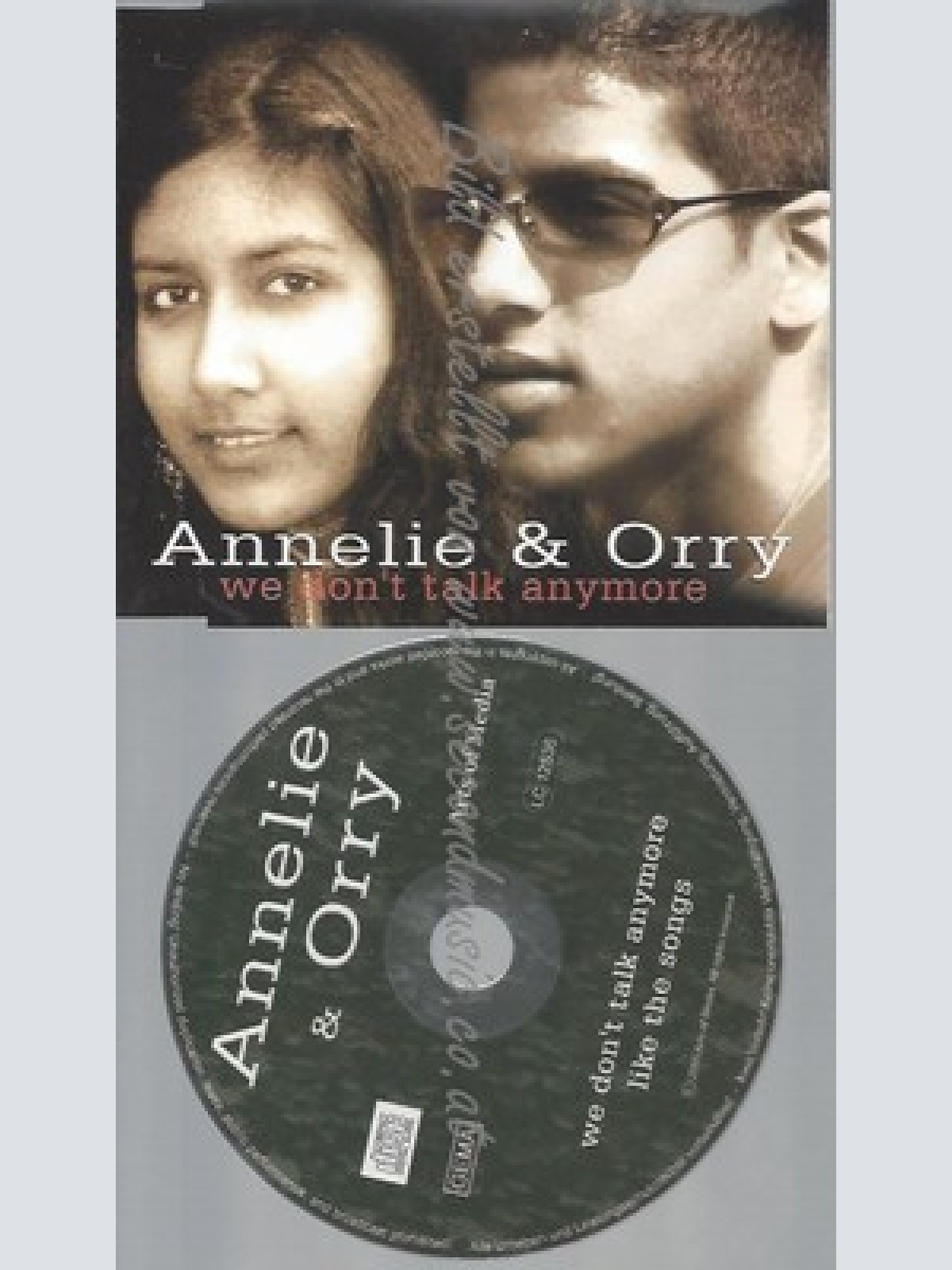 CD--ANNELIE & ORRY -- --- WE DON'T TALK ANYMORE