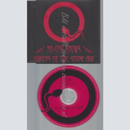 CD--QUEENS OF THE STONE AGE--NO ONE KNOWS-PROMO
