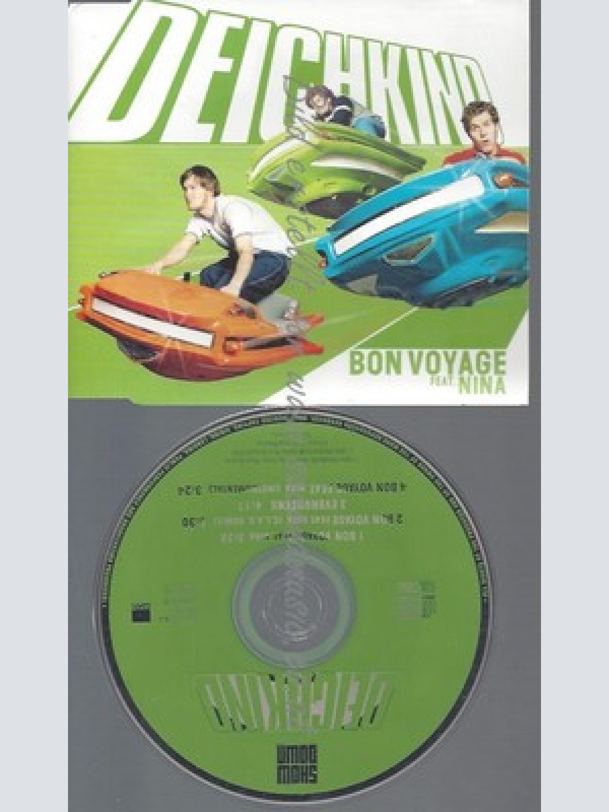 CD--VERGREENS / DEICHKIND FEAT.NINA -- --- BON VOYAGE