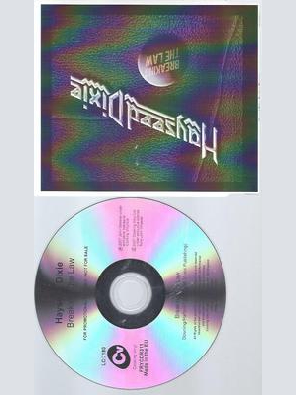 PROMO CD--HAYSEED DIXIE--BREAKING THE LAW