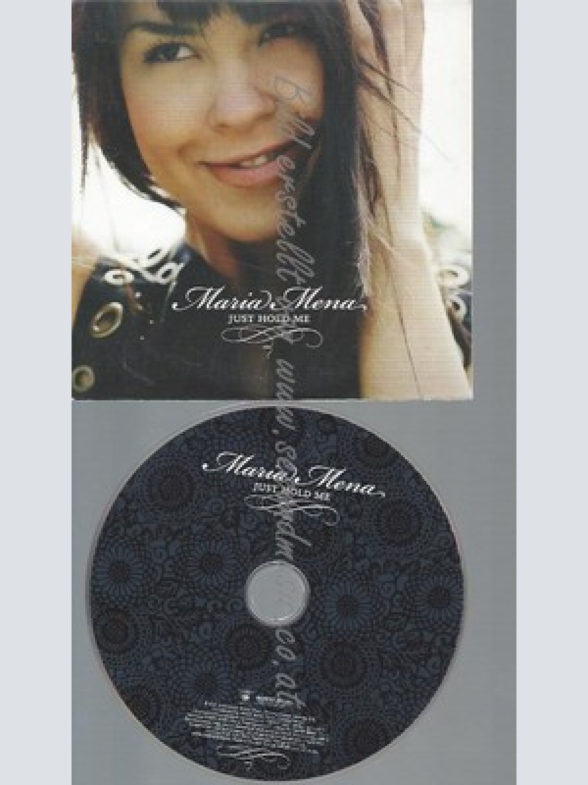 CARDSLEEVE--MARIA MENA -- JUST HOLD ME --