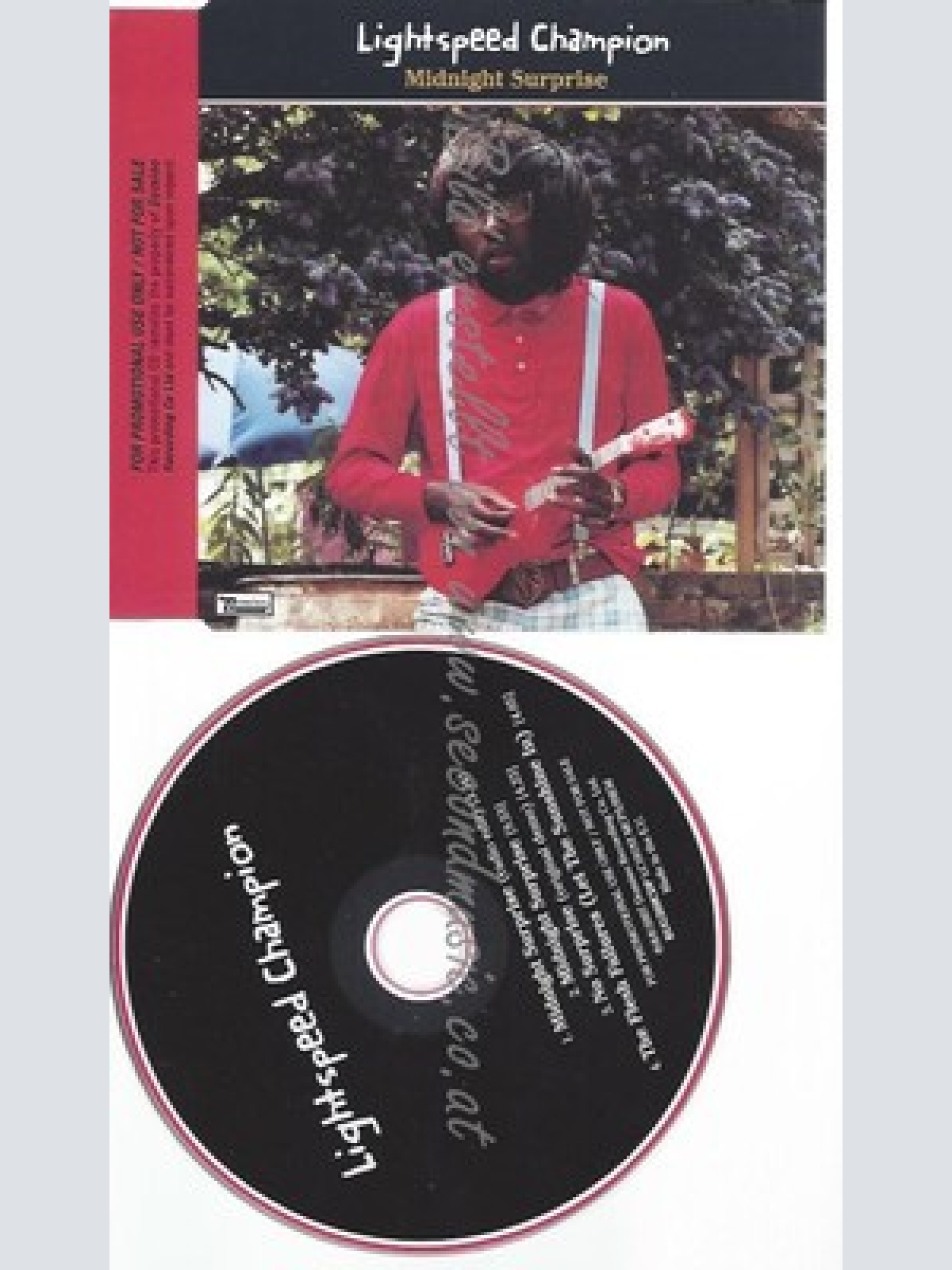 PROMO CD--LIGHTSPEED CHAMPION --MIDNIGHT SURPRISE--4 TR