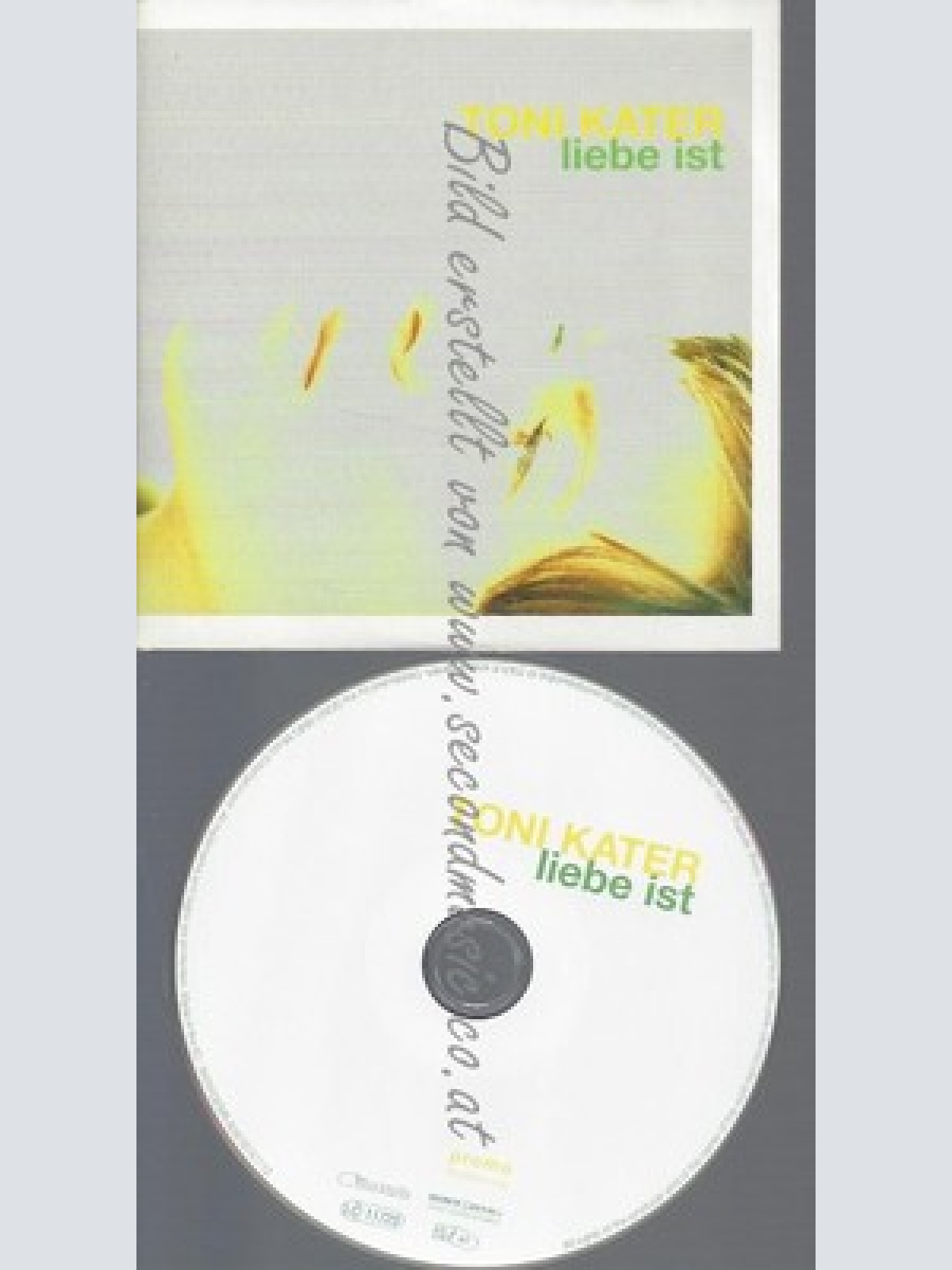 CD--TONI KATER--LIEBE IST--3TR