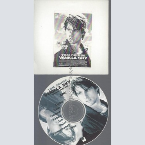 PROMO CD--AUDIO PRESS KIT --TOM CRUISE VANILLA SKY--APK