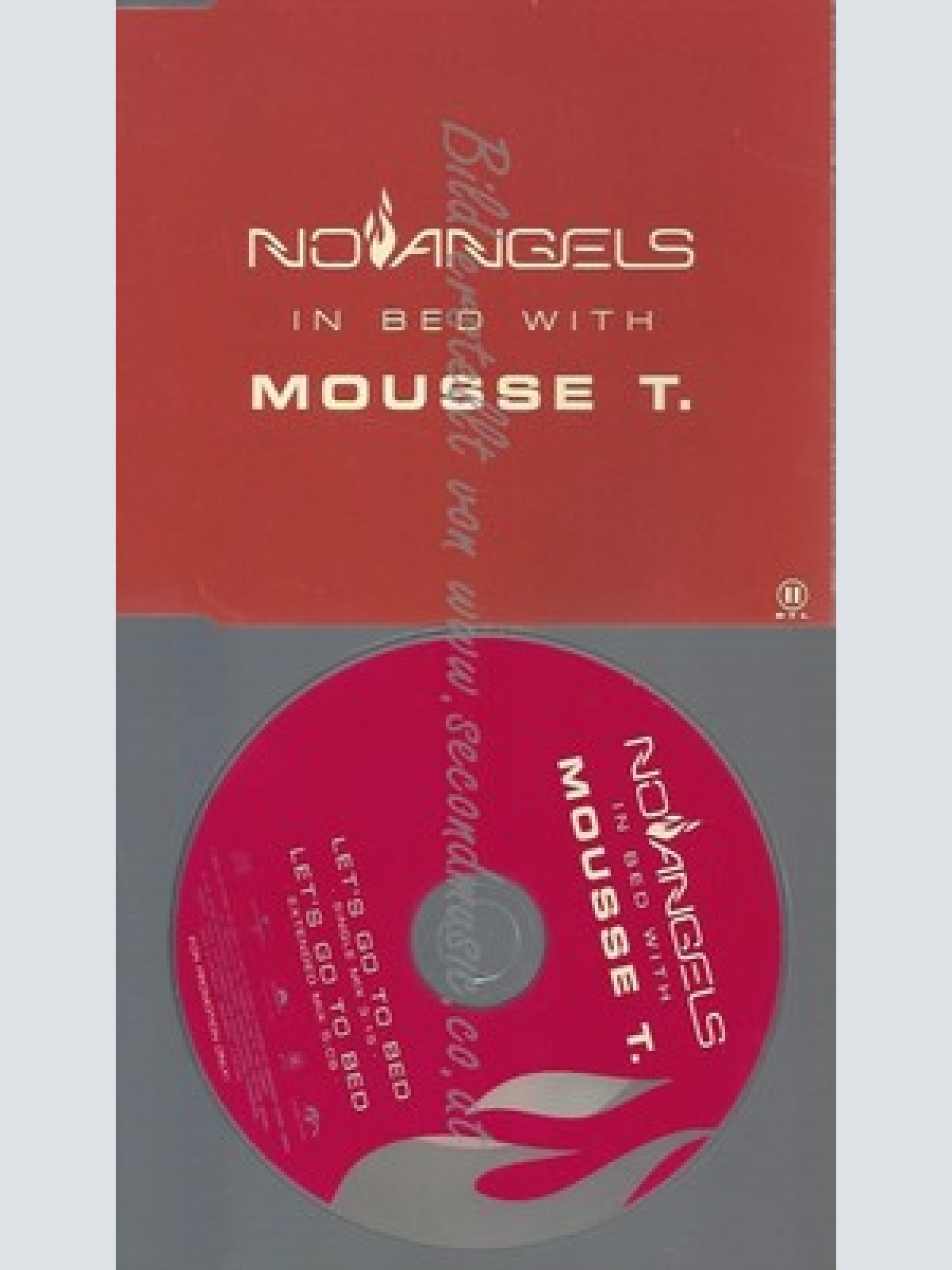 PROMO CD--NO ANGELS -- IN BED WITH MOUSSE T --2TR