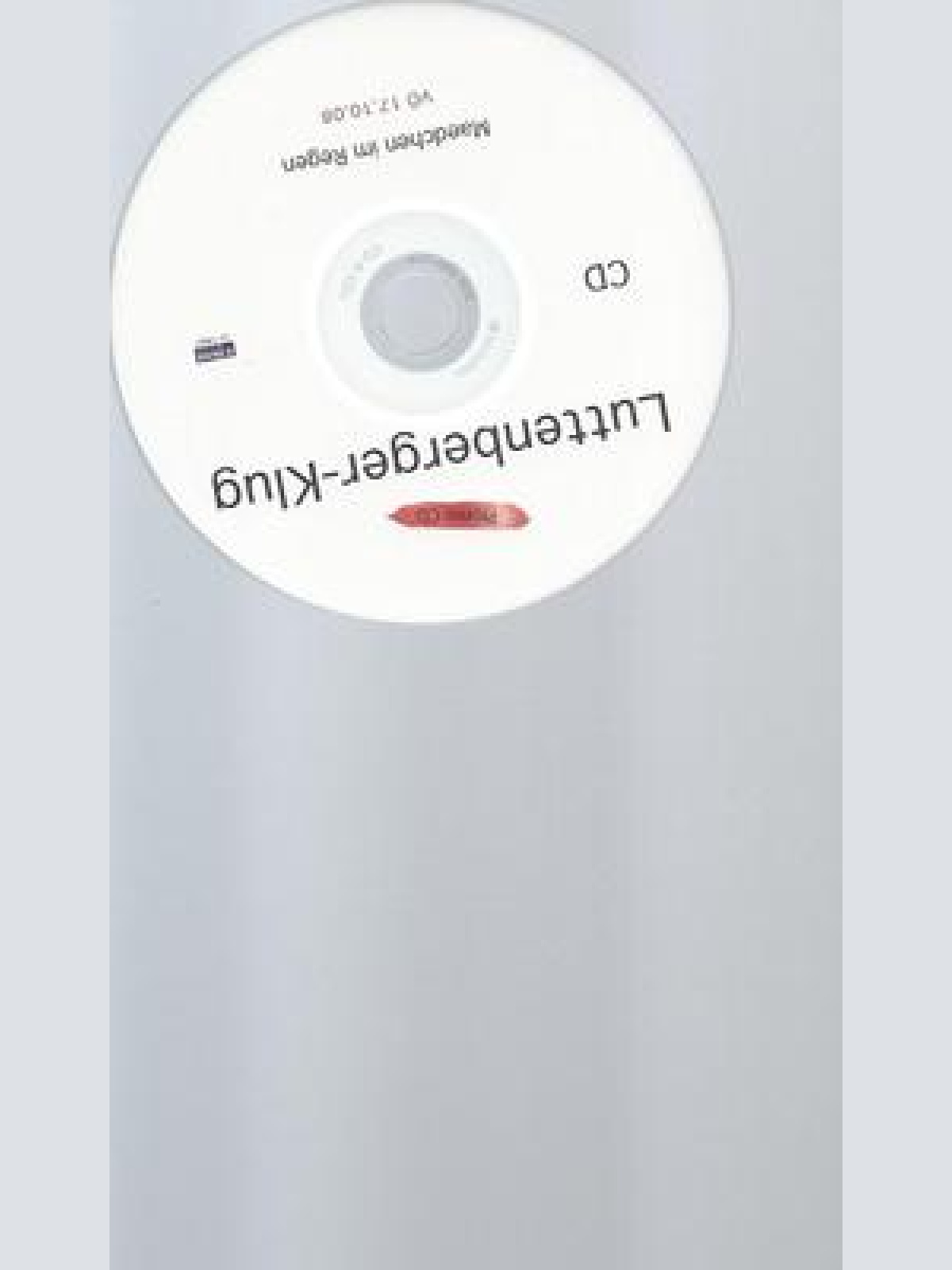 PROMO CD--LUTTENBERGER KLUG--MÄDCHEN IM REGEN