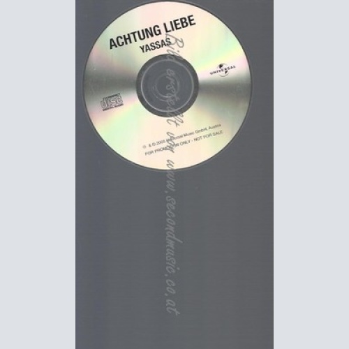 PROMO CD--YASSAS --ACHTUNG LIEBE--