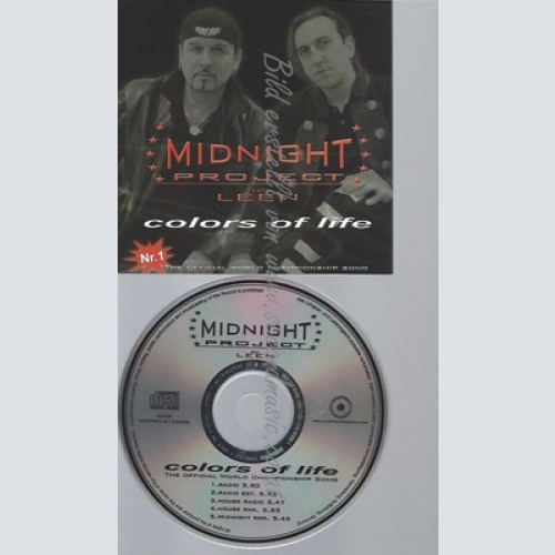 PROMO CD--MIDNIGHT PROJECT FEAT LEEN --COLORS OF LIFE --5TR
