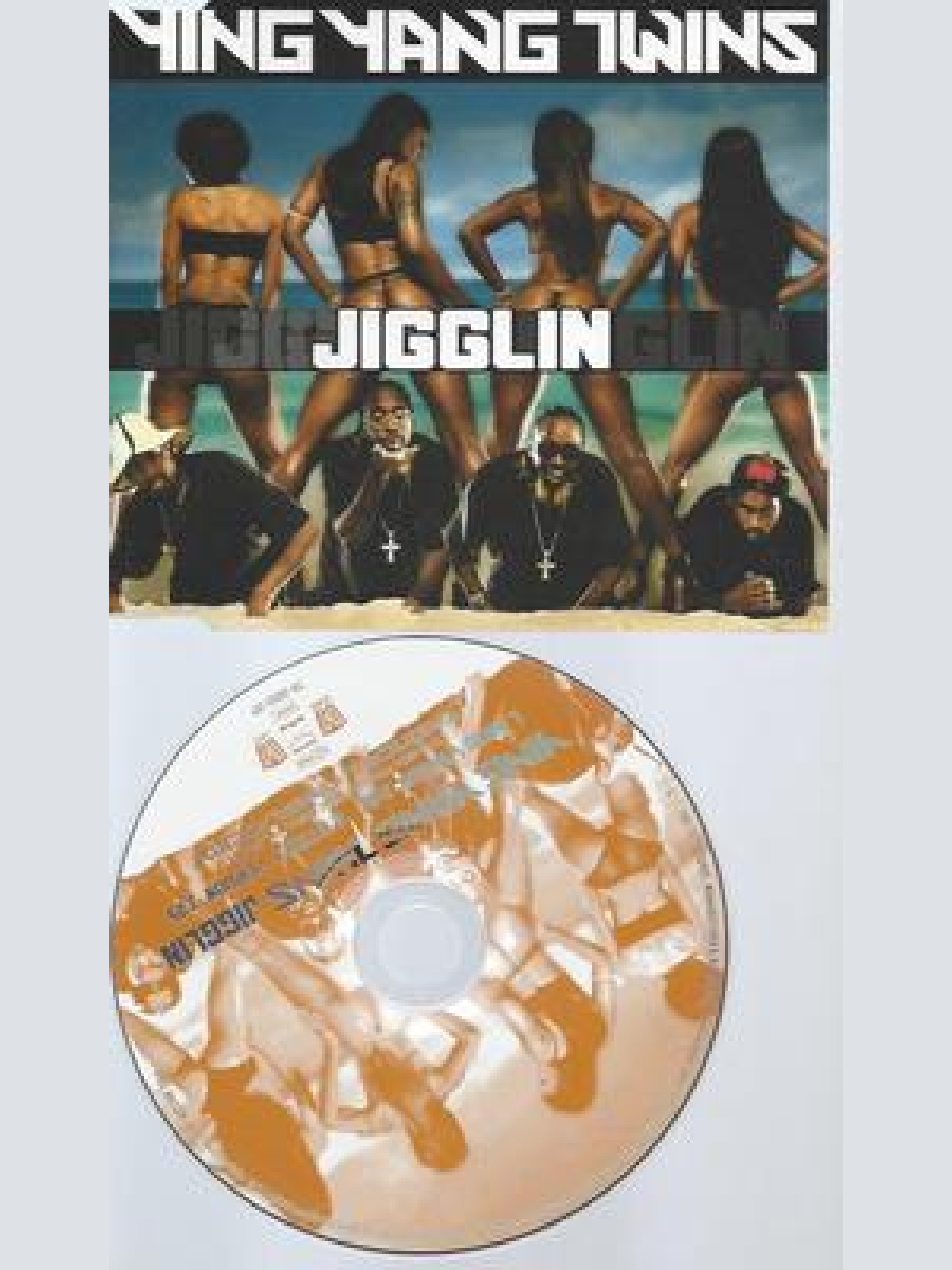 PROMO CD--YING YANG TWINS--JIGGLIN--