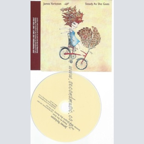 PROMO CD--JAMES YORKSTON --STEADY AS SHE GOES --2