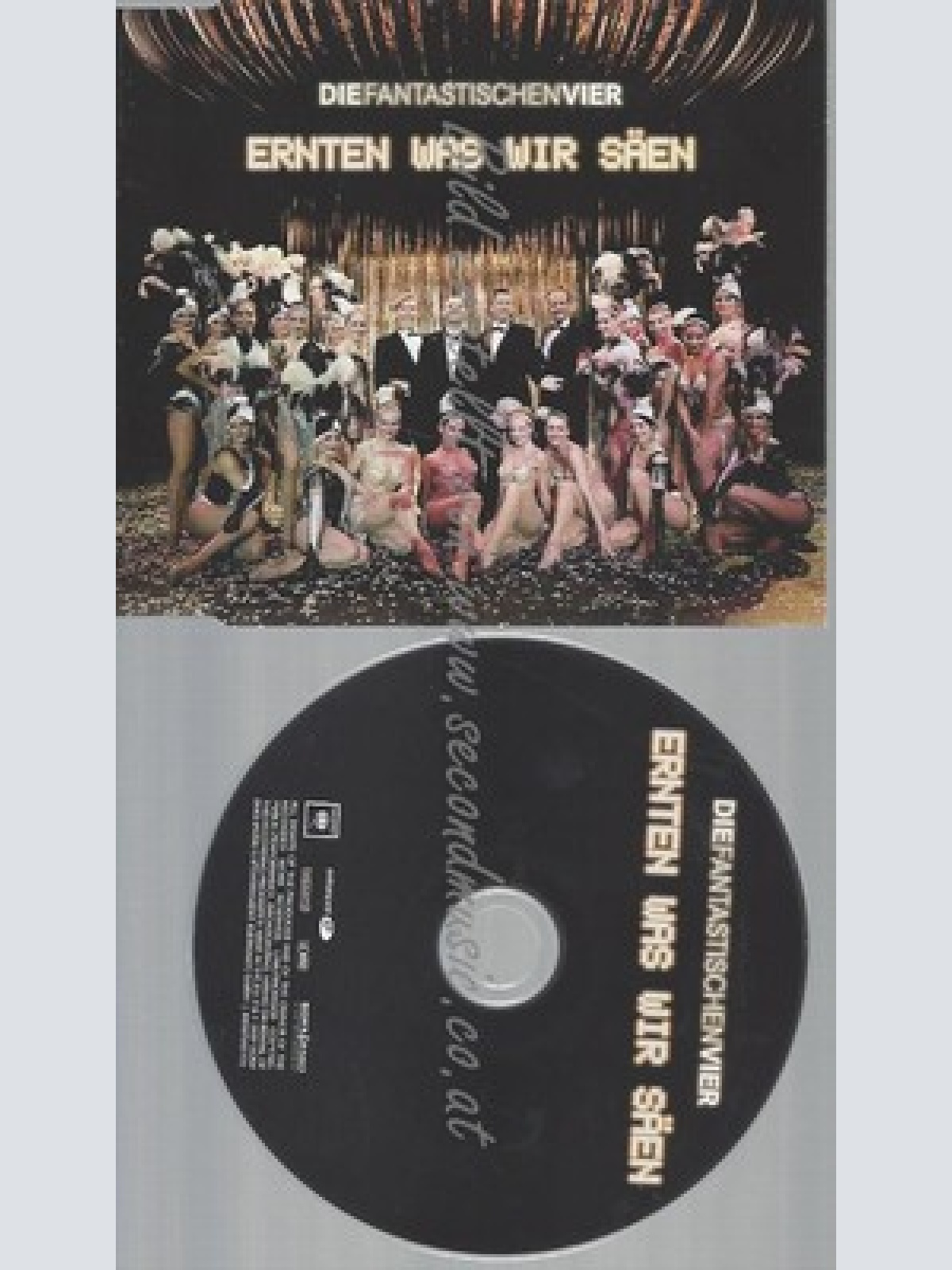 CD--REMIUM / DIE FANTASTISCHEN VIER -- --- ERNTEN WAS WIR SAEEN