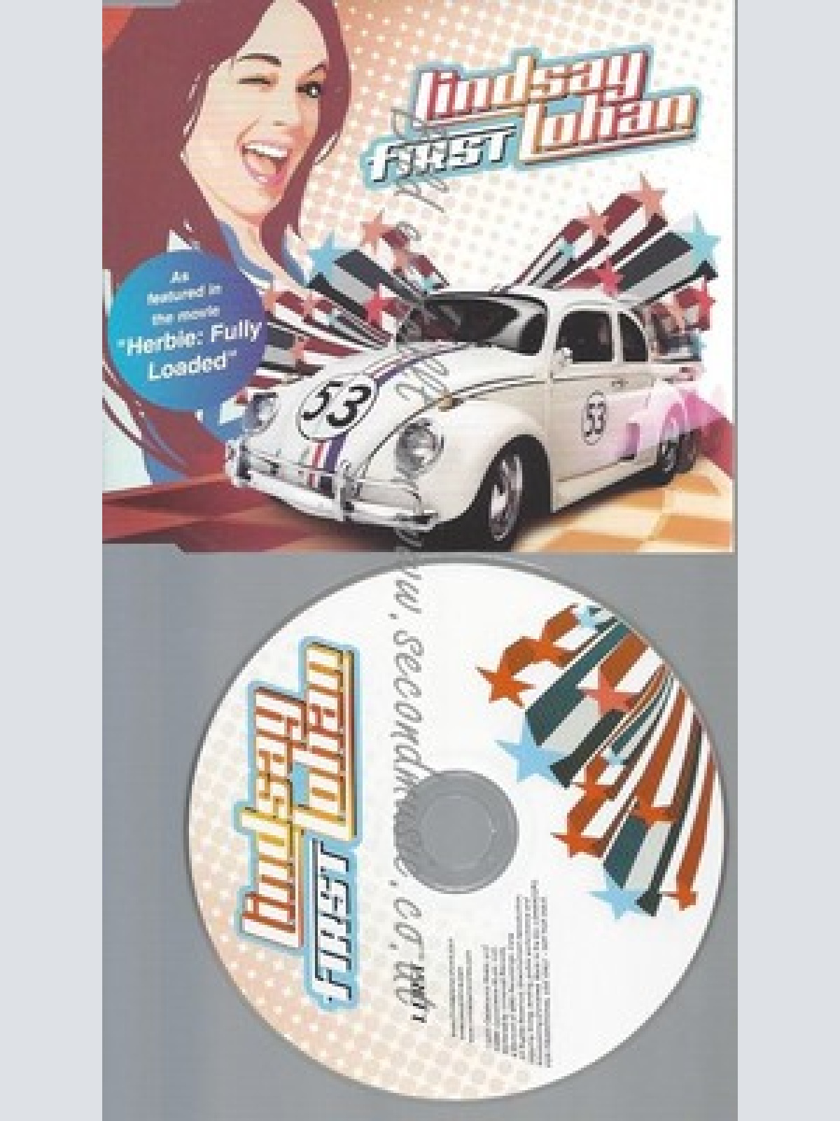 PROMO CD--LINDSAY LOHAN--FIRST--1 TR