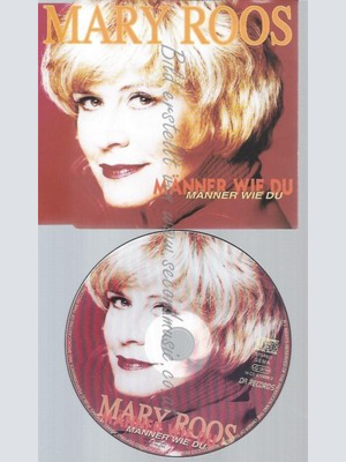 CD--MARY ROOS -- --- MAENNER WIE DU
