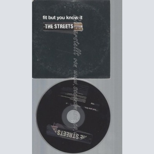 CD--CARDSLEEVE-THE STREETS--FIT BUT YOU KNOW IT  --PROMO
