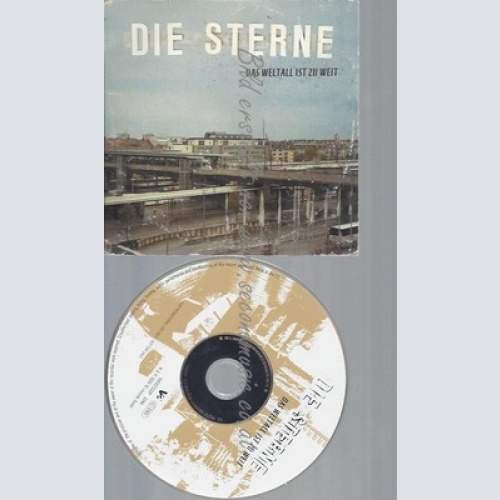 CD--CARDSLEEVE-DIE STERNE--DAS WELTALL IST ZU WEIT--PROMO