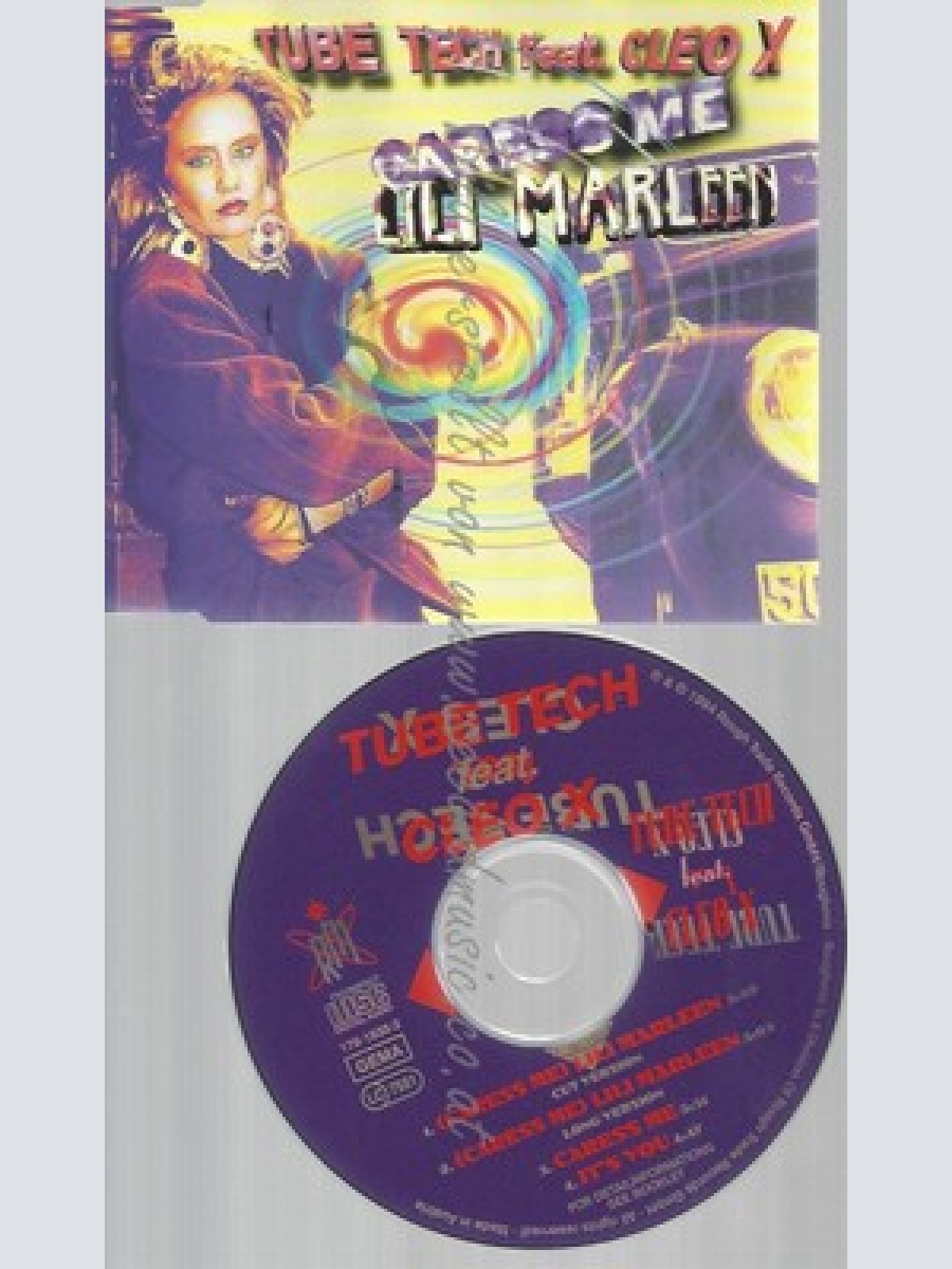 CD--TUBE TECH ----CARESS ME--1994, FEAT. CLEO X-
