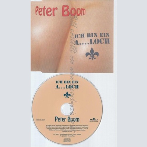 CD--PETER BOOM UND VARIOUS -- --- ICH BIN EIN A...LOCH