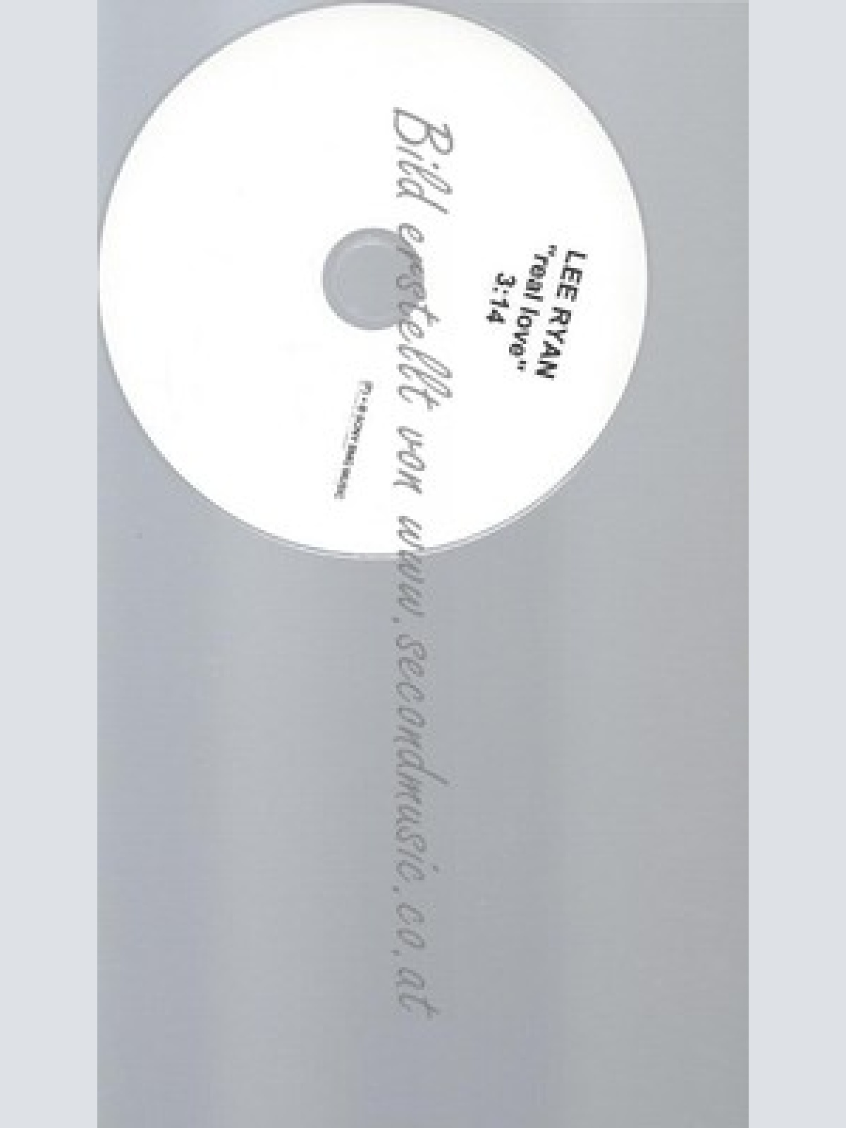 PROMO CD--LEE RYAN --REAL LOVE