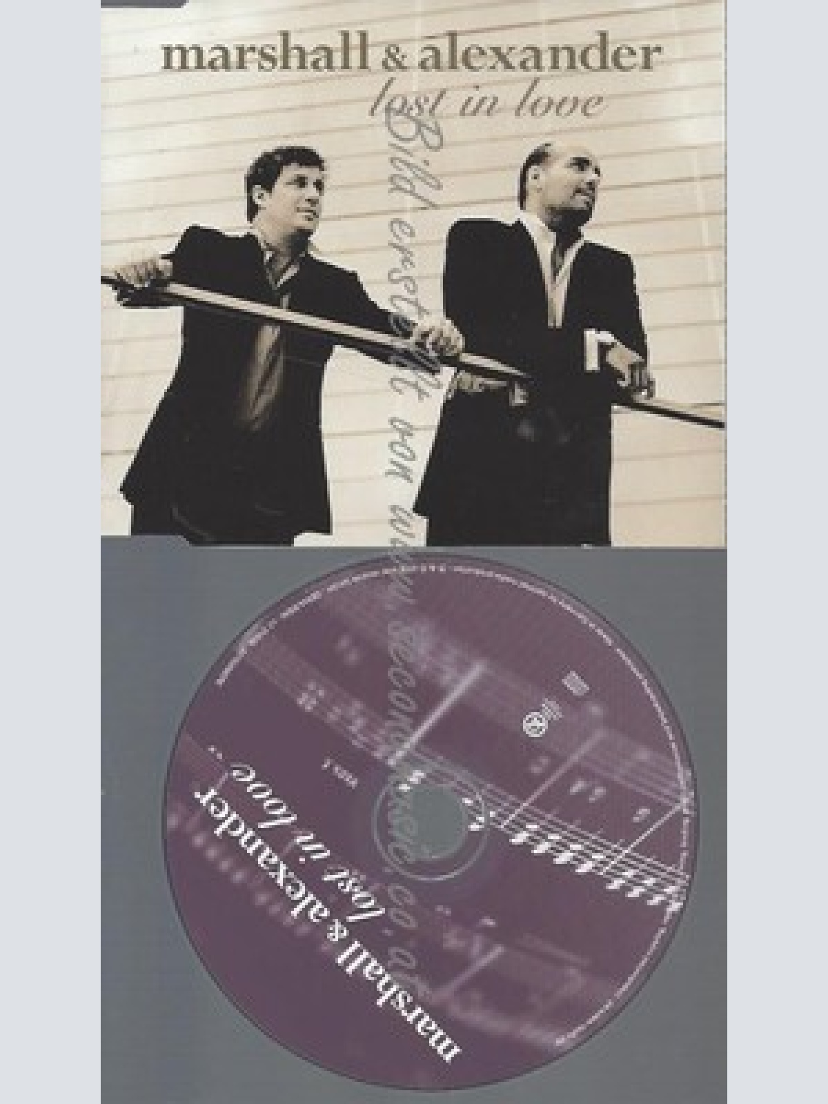 PROMO CD--MARSHALL & ALEXANDER --LOST IN LOVE --3TR