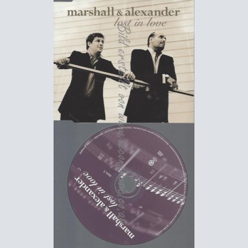 PROMO CD--MARSHALL & ALEXANDER --LOST IN LOVE --3TR