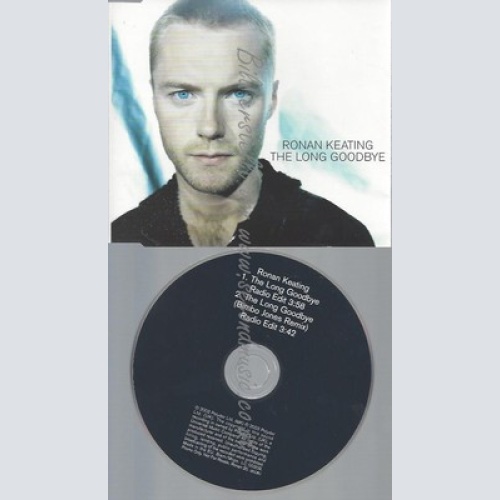 PROMO CD--RONAN KEATING --THE LONG GOODBYE--2 TR
