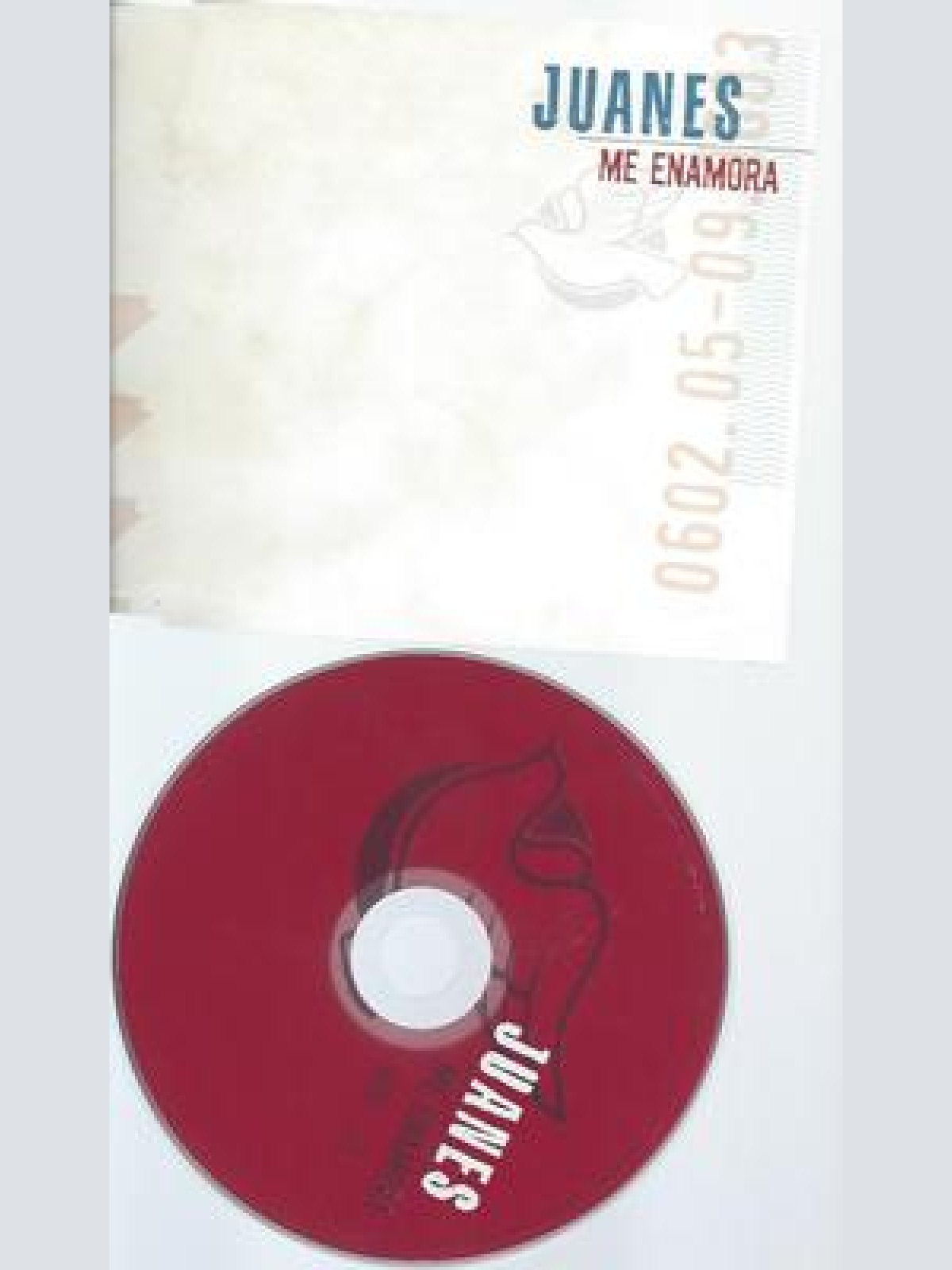 PROMO CD--JUANES--ME ENAMORA--2 TR