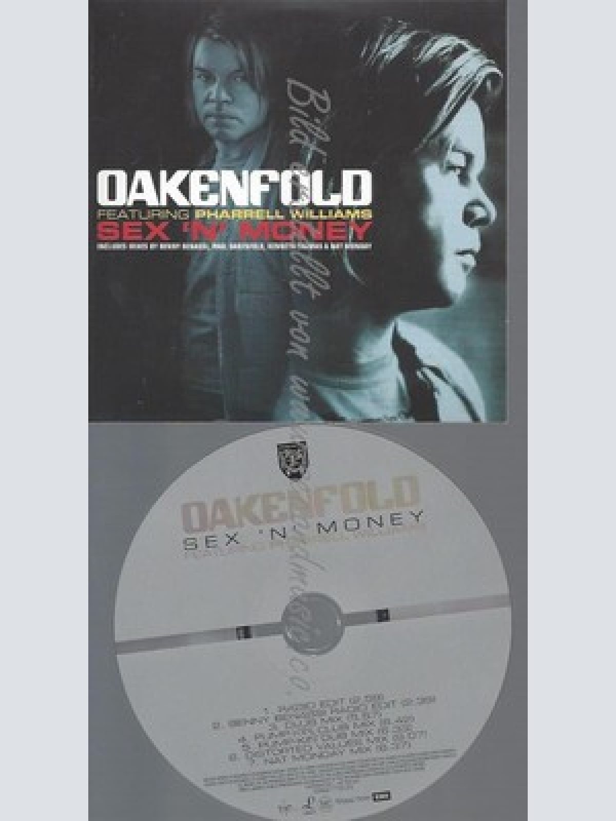 PROMO CD--OAKENFOLD--SEX N MONEY--7TR